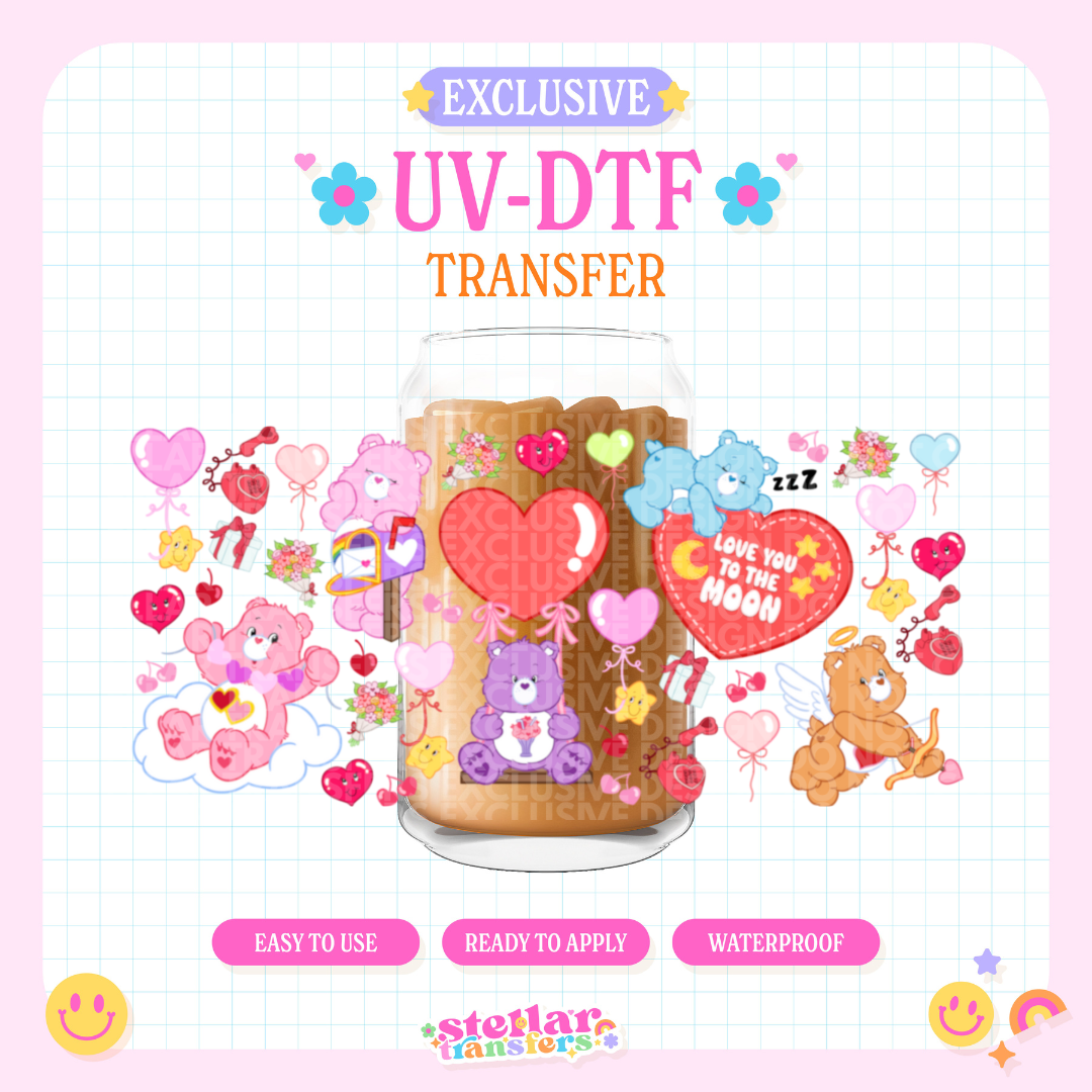 SWEET BEARS EXCLUSIVE - 16 OZ UV DTF