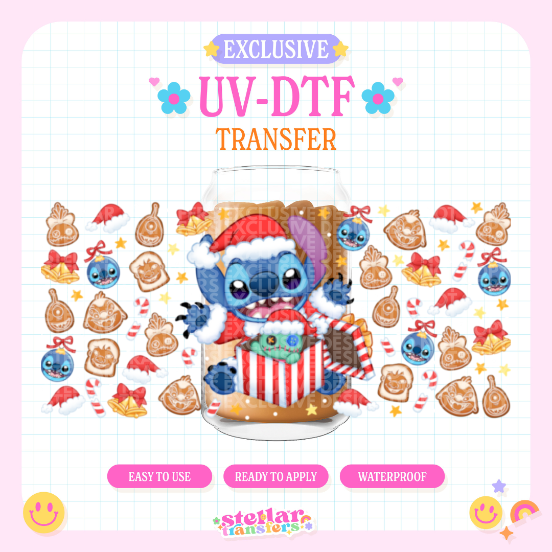 ALIEN CHRISTMAS EXCLUSIVE - 16 OZ UV DTF