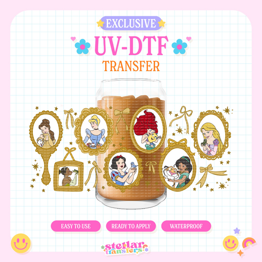 PRINCESS FRIENDS EXCLUSIVE - 16 OZ UV DTF