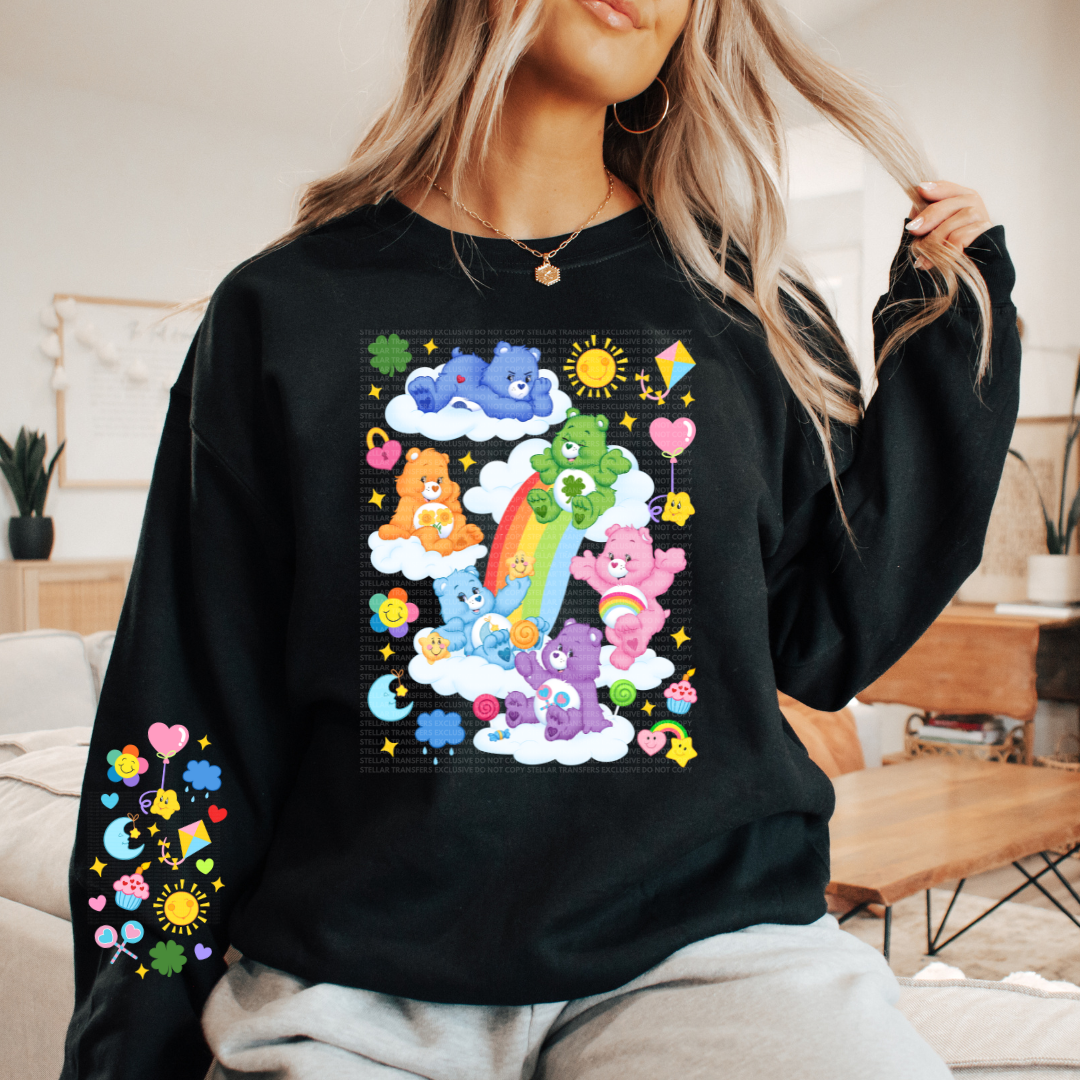 CARE BESTIES + FREE SLEEVE - CLEAR FILM SCREEN PRINT