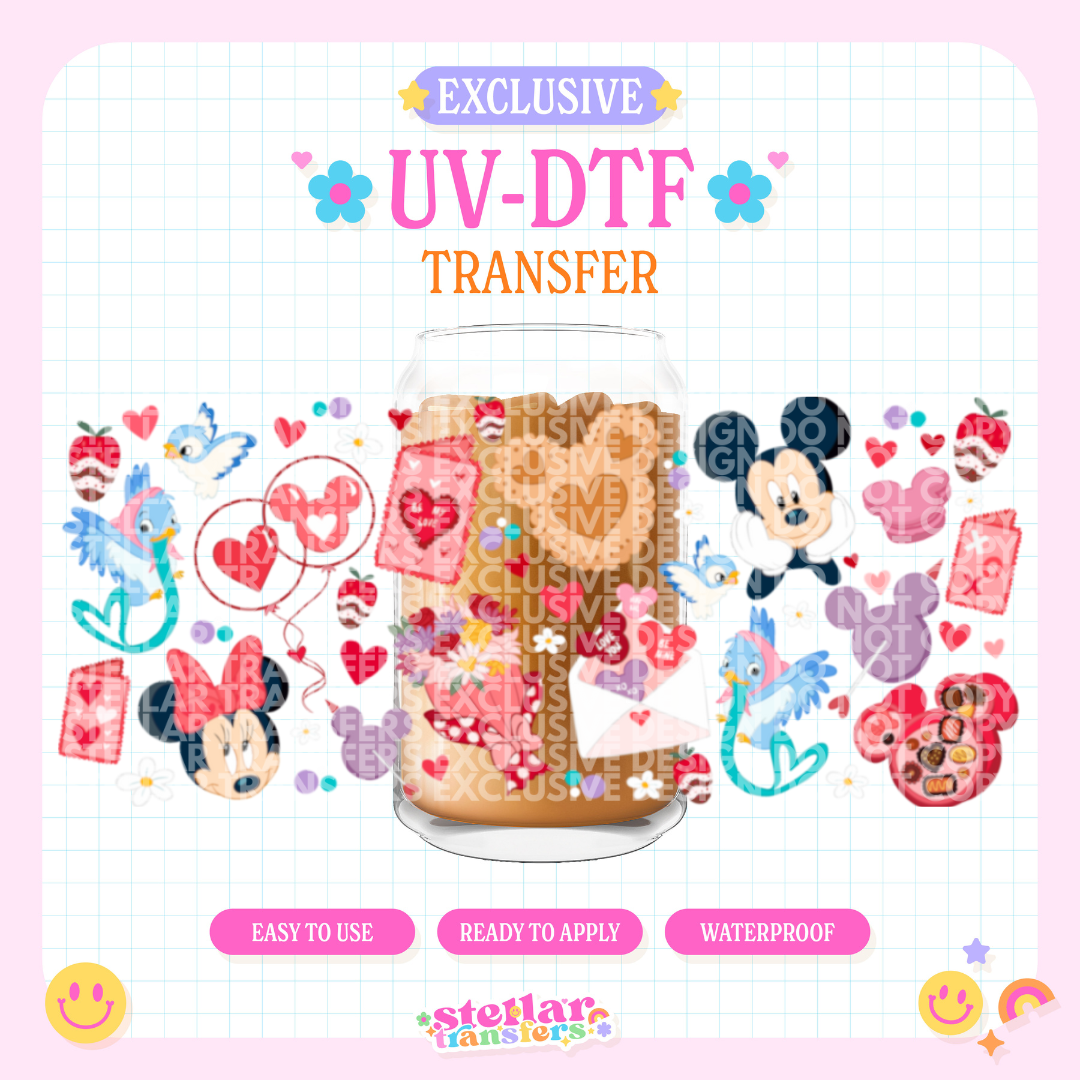 LOVE MAGIC PARK EXCLUSIVE - 16 OZ UV DTF