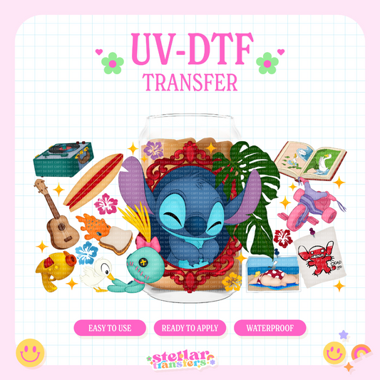 OHANA ALIEN - 16 OZ UV DTF