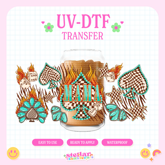 MAMA SPADES - 16 OZ UV DTF