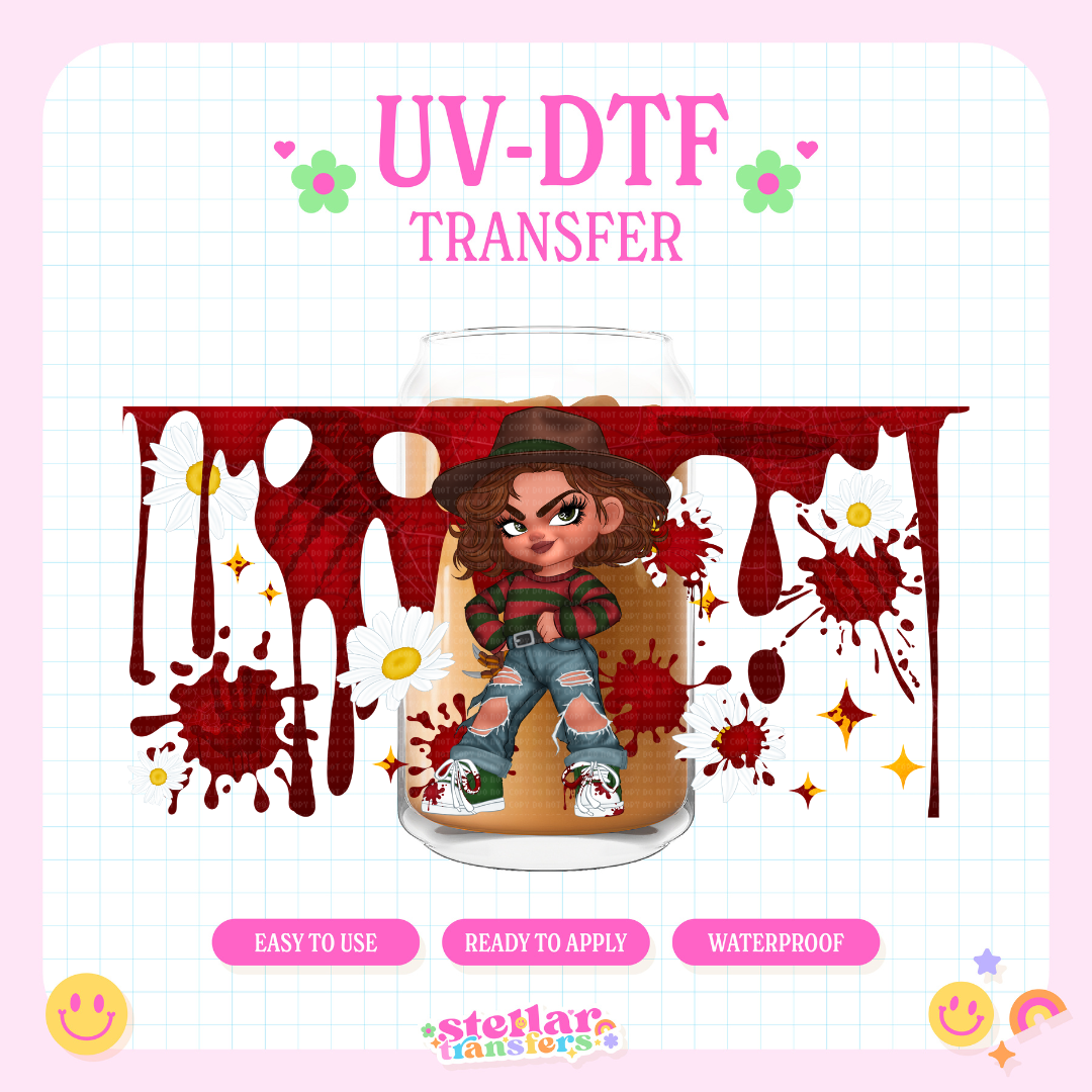 FREDDY DOLL - 16 OZ UV DTF
