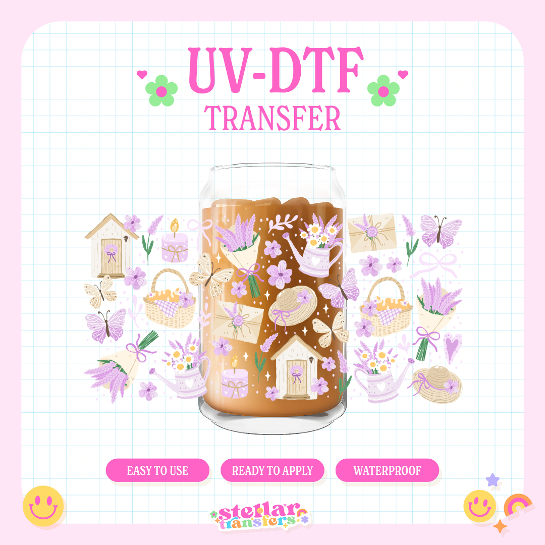 LAVENDER COTTAGE - 16 OZ UV DTF