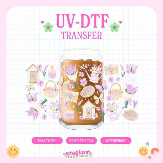 LAVENDER COTTAGE - 16 OZ UV DTF