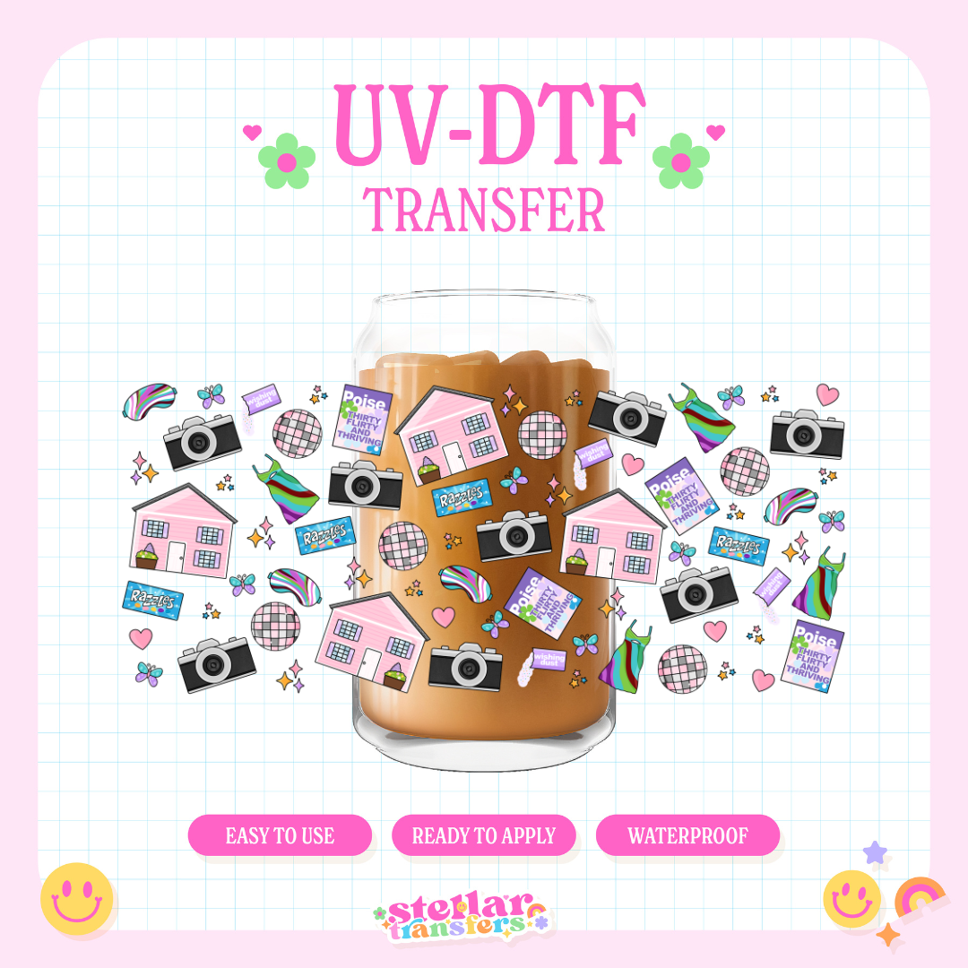 THIRTEEN GOING - 16 OZ UV DTF