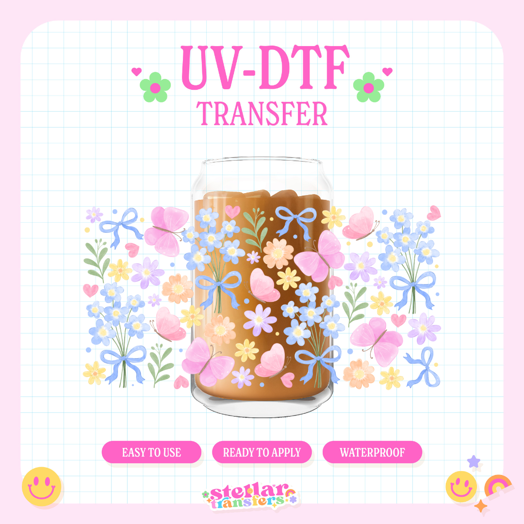 WATERCOLOR SPRING - 16 OZ UV DTF