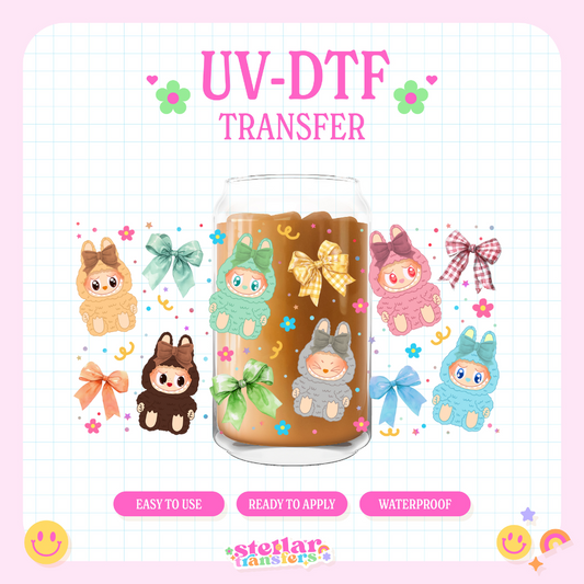 BUBBU BOWS - 16 OZ UV DTF