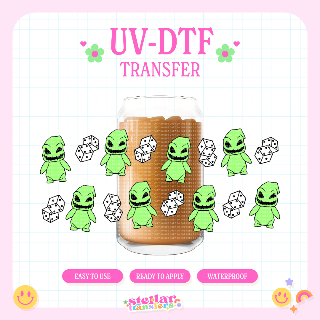 DICE OGIE - 16 OZ UV DTF