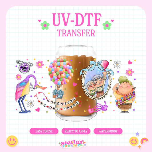 ADVENTURE AWAITS - 16 OZ UV DTF