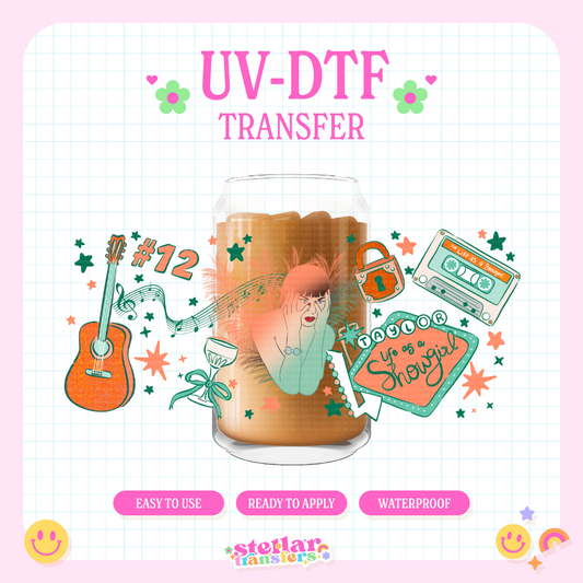 TAY SHOW GIRL - 16 OZ UV DTF