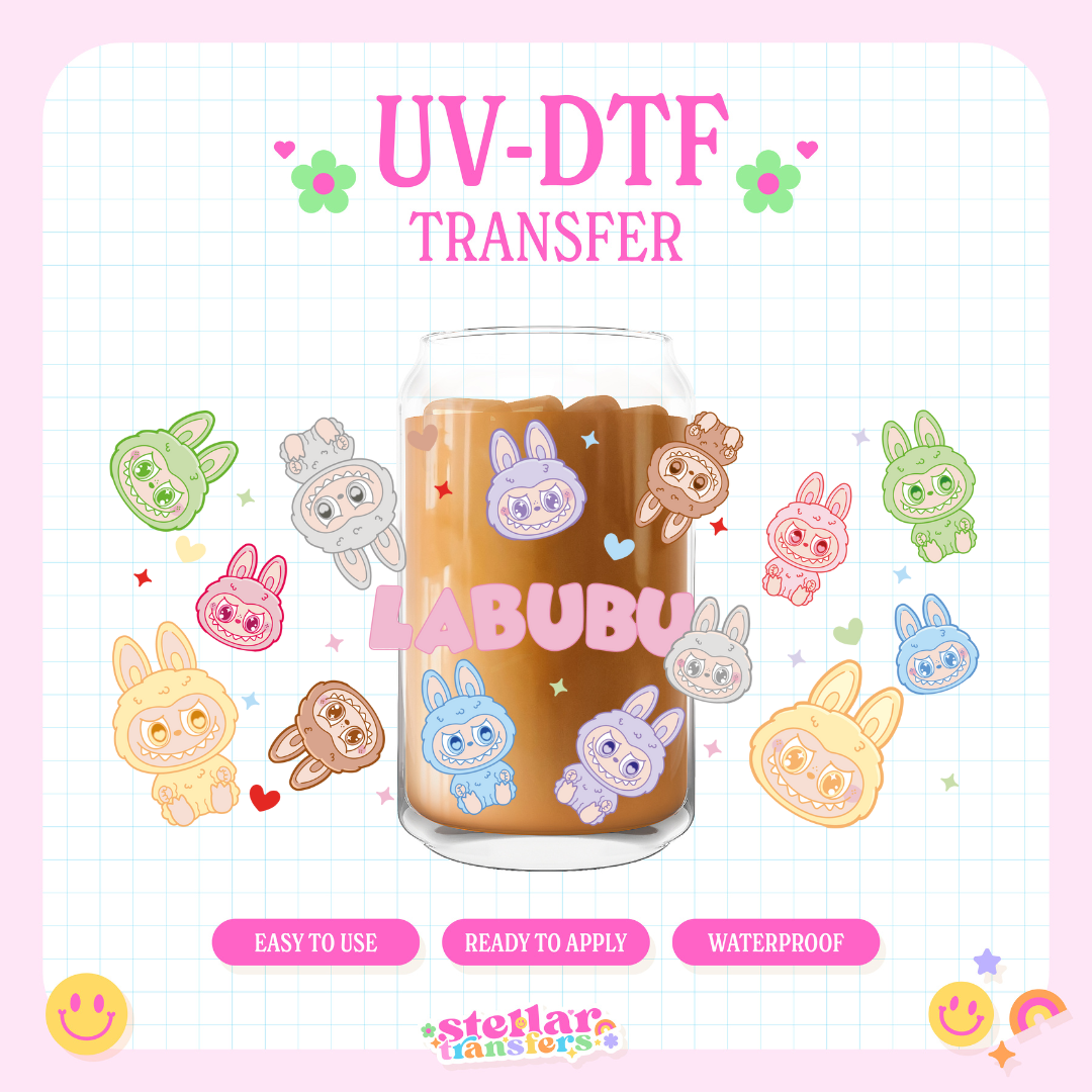 BUBU MONSTERS - 16 OZ UV DTF