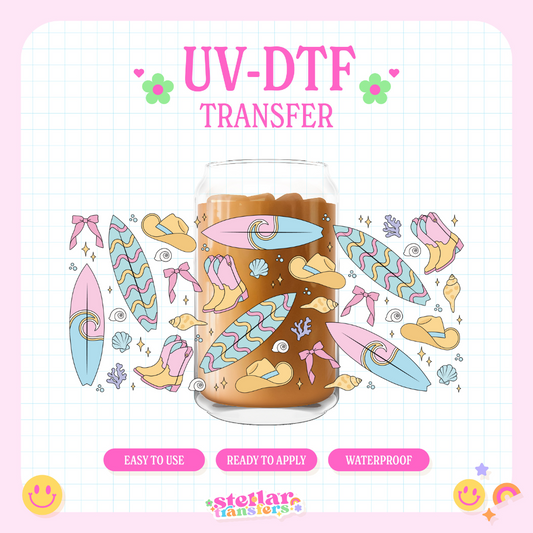 COASTAL COWGIRL - 16 OZ UV DTF
