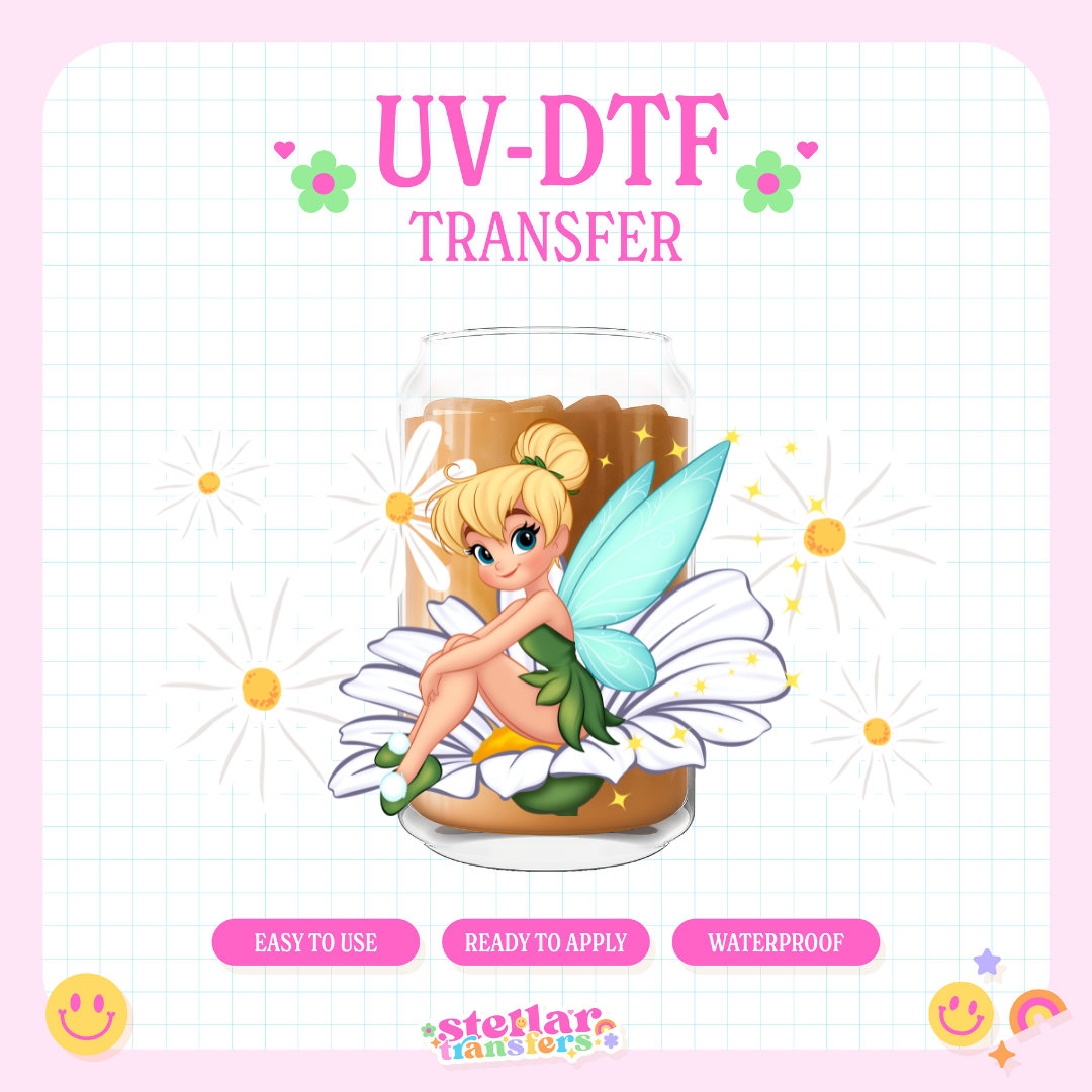 TINK DAISY - 16 OZ UV DTF