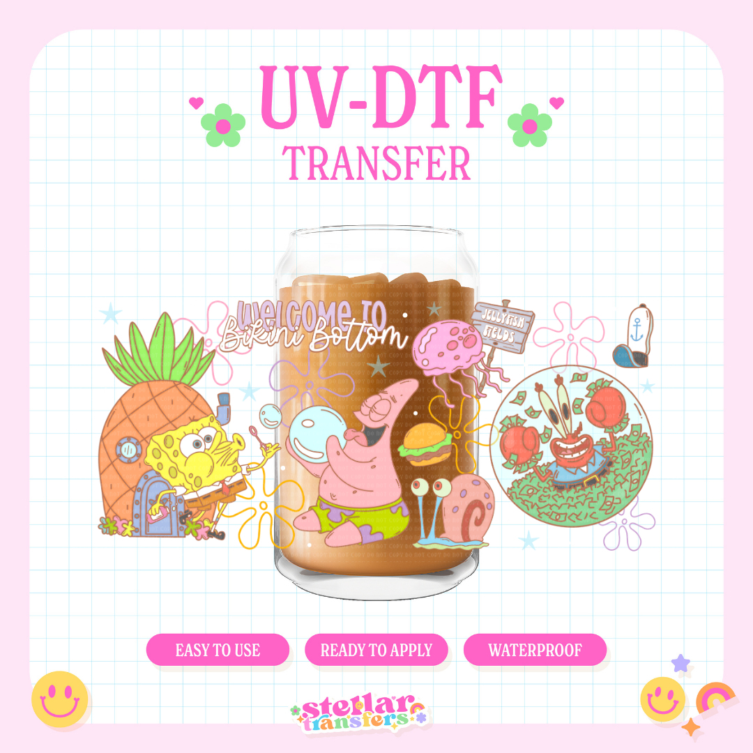 BIKINI BOTTM - 16 OZ UV DTF