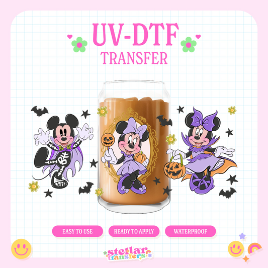 SPOOKY MINIE - 16 OZ UV DTF