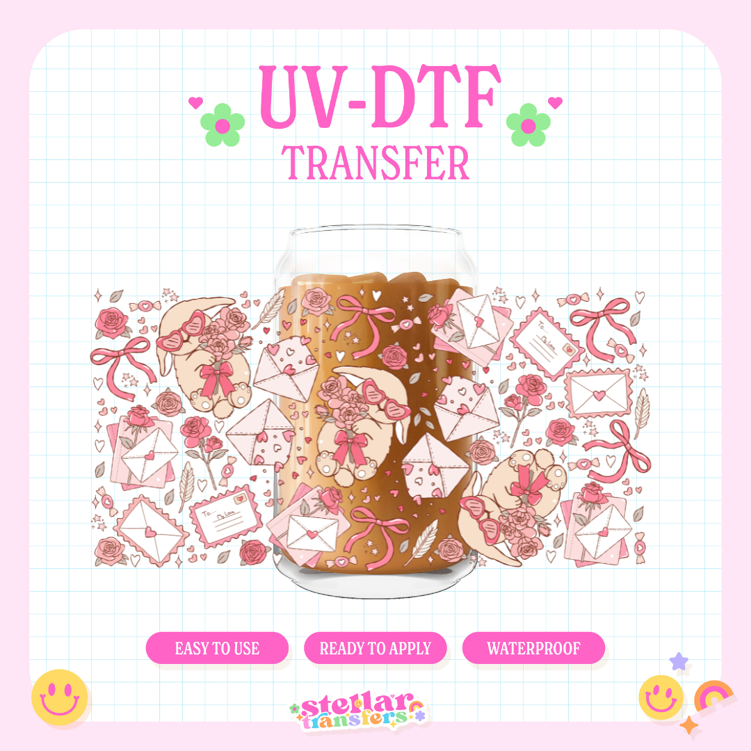 LOVE LETTER - 16 OZ UV DTF
