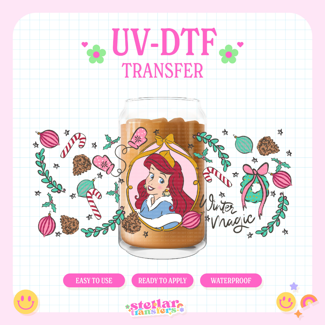 WINTER ARIEL - 16 OZ UV DTF
