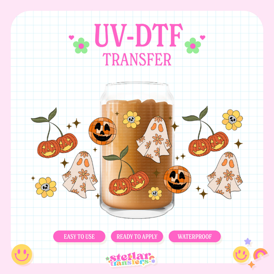 GROOVY HALLOWEEN - 16 OZ UV DTF