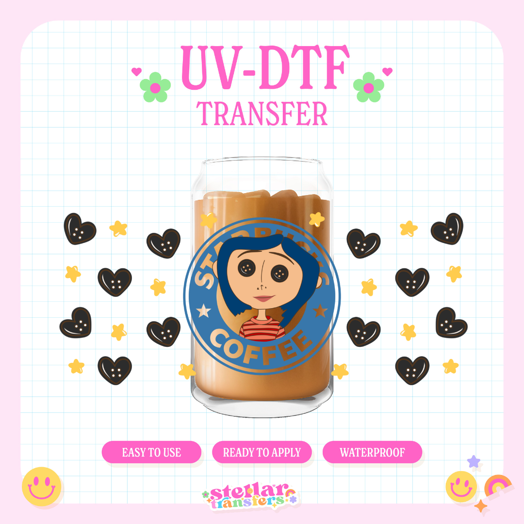 CORA COFFEE - 16 OZ UV DTF