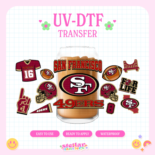 49 SAN FRAN 4 LIFE - 16 OZ UV DTF