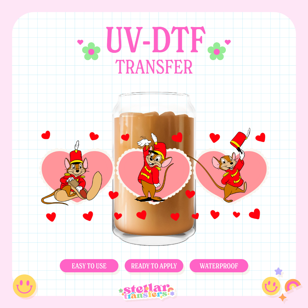 LOVE TIM MOUSE - 16 OZ UV DTF