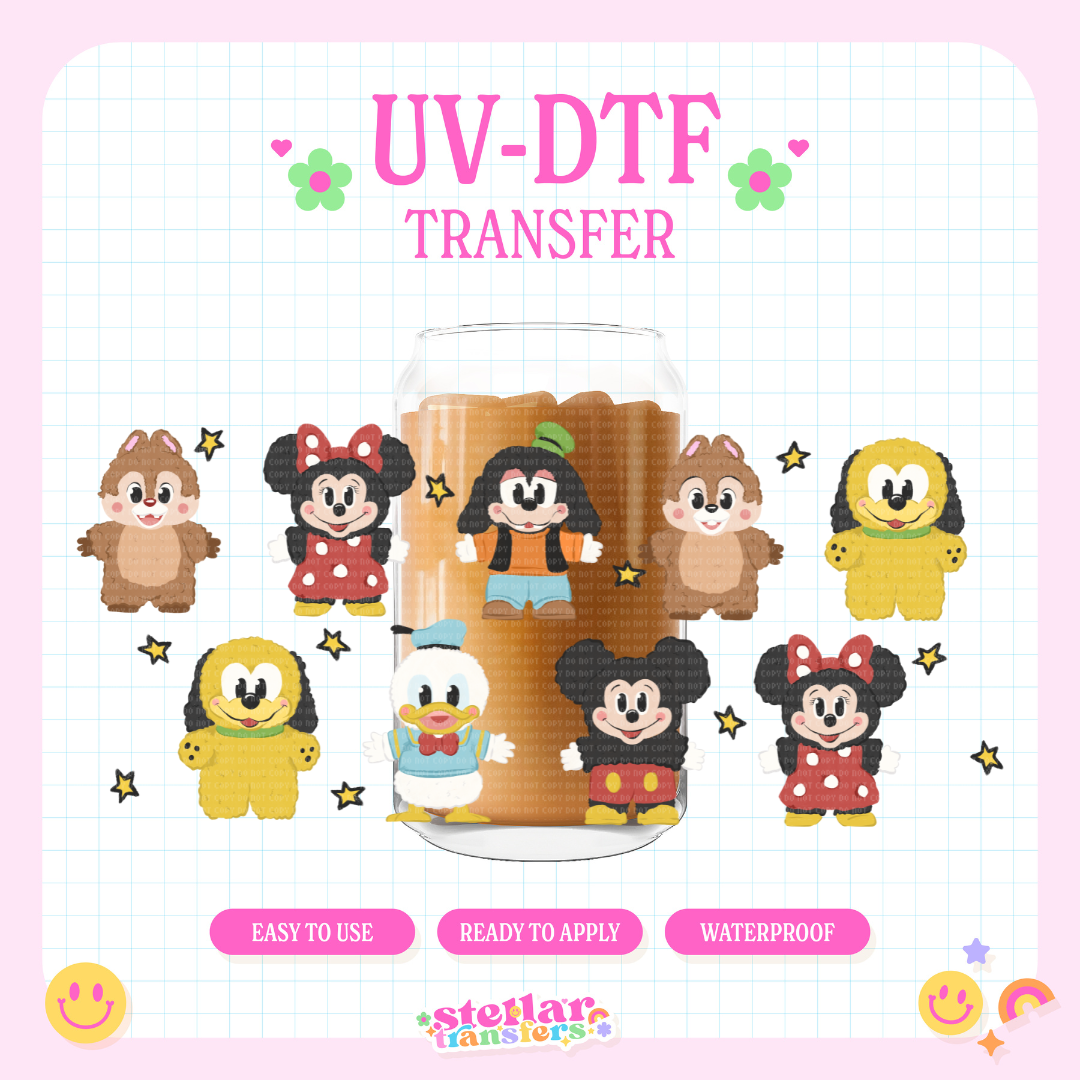 LAFUFU MOUSE - 16 OZ UV DTF
