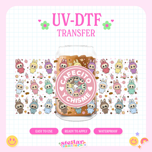LABO CAFECITO Y CHISME - 16 OZ UV DTF
