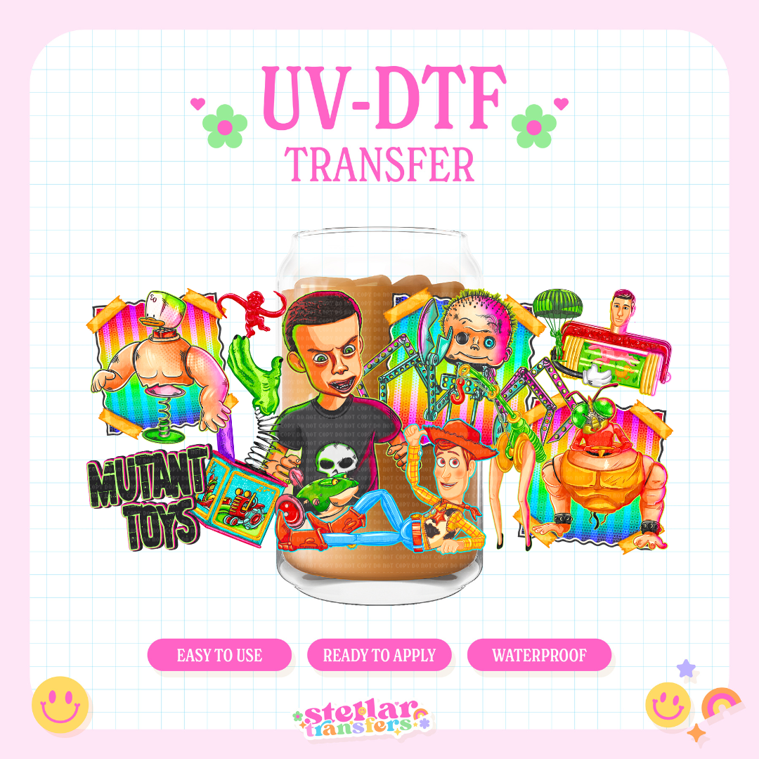 MUTANT TOYS - 16 OZ UV DTF