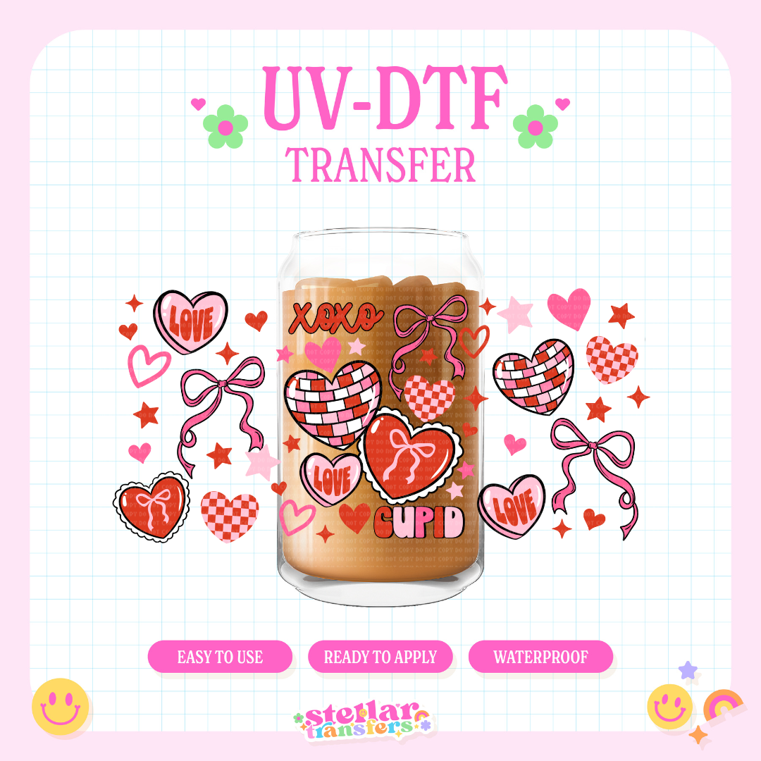 XOXO CUPID LOVE - 16 OZ UV DTF