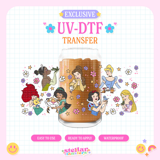 PRINCESSES EXCLUSIVE - 16 OZ UV DTF