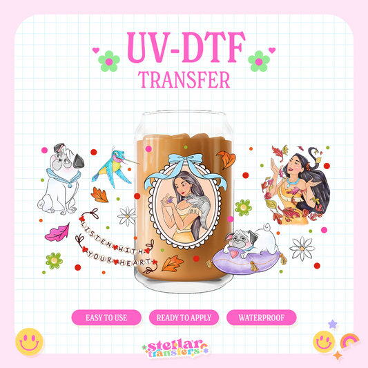 POCAH COQUETTE - 16 OZ UV DTF