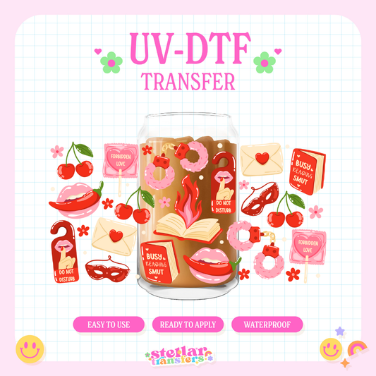 SPICY READING CLUB - 16 OZ UV DTF