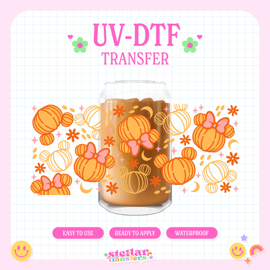 MINI PUMPKINS - 16 OZ UV DTF