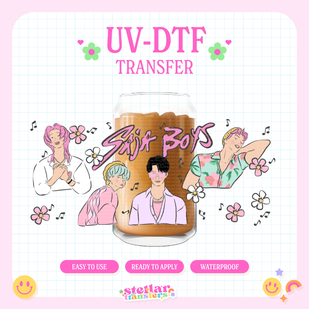 SAJ BOYS - 16 OZ UV DTF