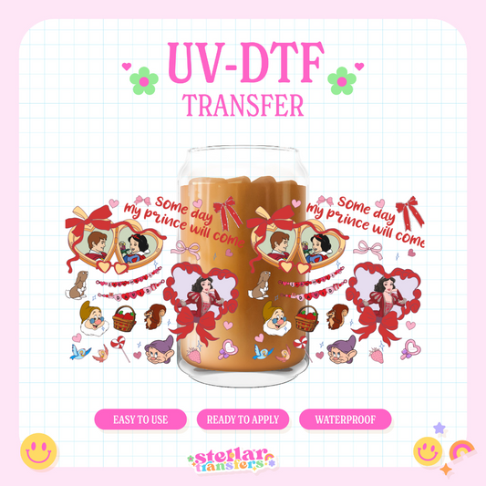 COQUETTE SNOW - 16 OZ UV DTF