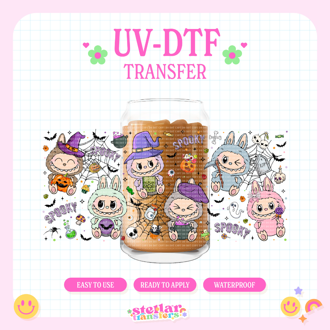 SPOOKY BUBBU - 16 OZ UV DTF