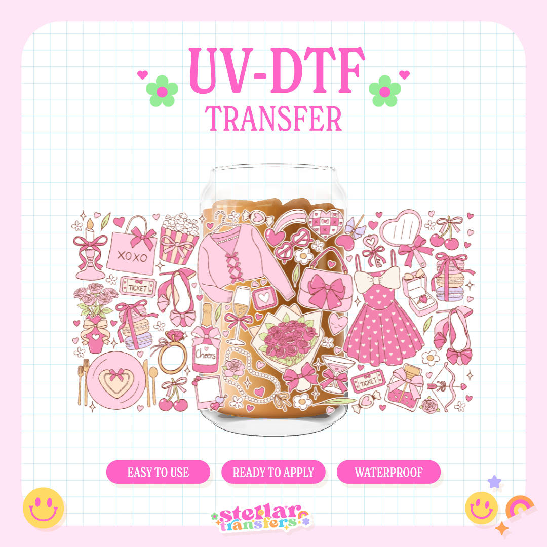 VALENTINE DATE NIGHT - 16 OZ UV DTF