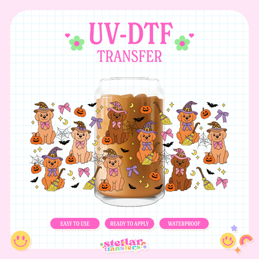 WITCHY DOGS - 16 OZ UV DTF