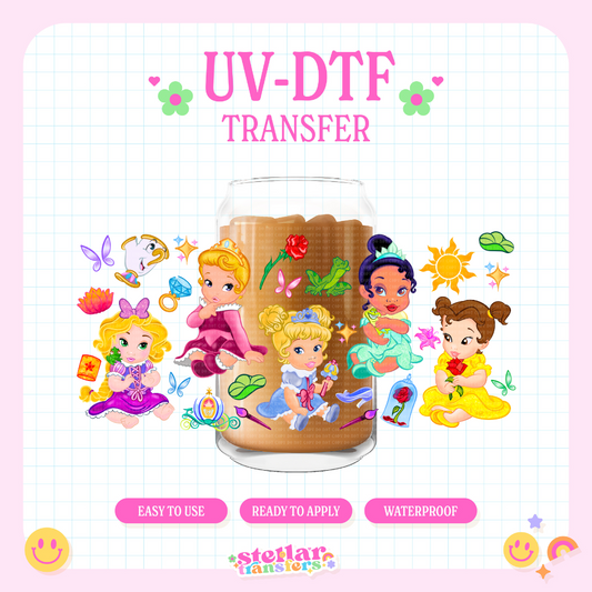BABY PRINCESS - 16 OZ UV DTF