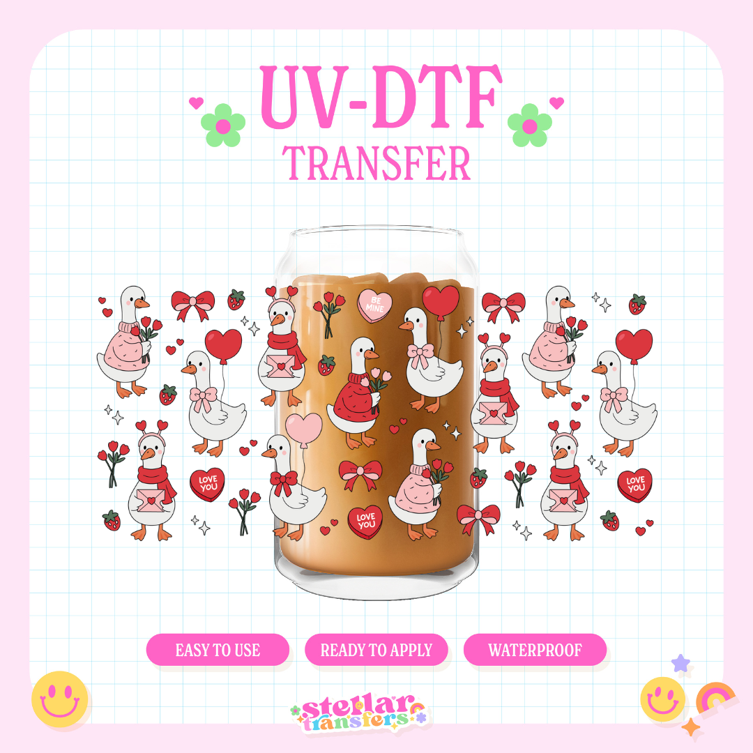 VDAY GOOSE - 16 OZ UV DTF