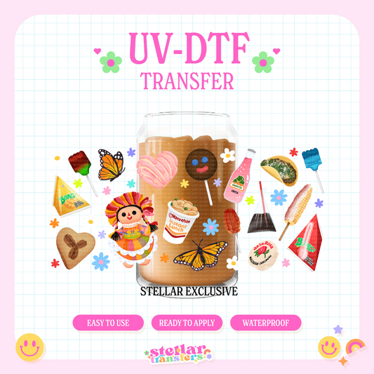 GIRLY HISPANIC EXCLUSIVE - 16 OZ UV DTF