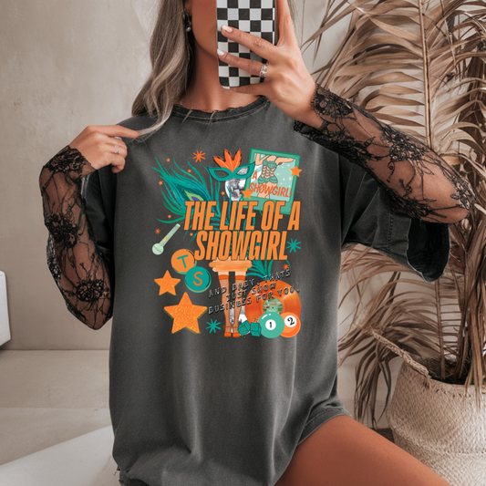 LIFE OF A SHOW GIRL - CLEAR FILM SCREEN PRINT