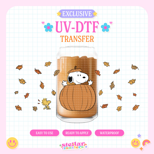 SNOOP PUMPKIN EXCLUSIVE - 16 OZ UV DTF