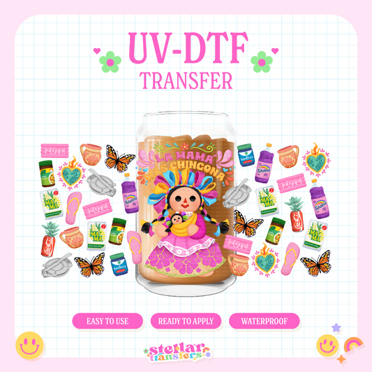 MAMA CHINGONA - 16 OZ UV DTF