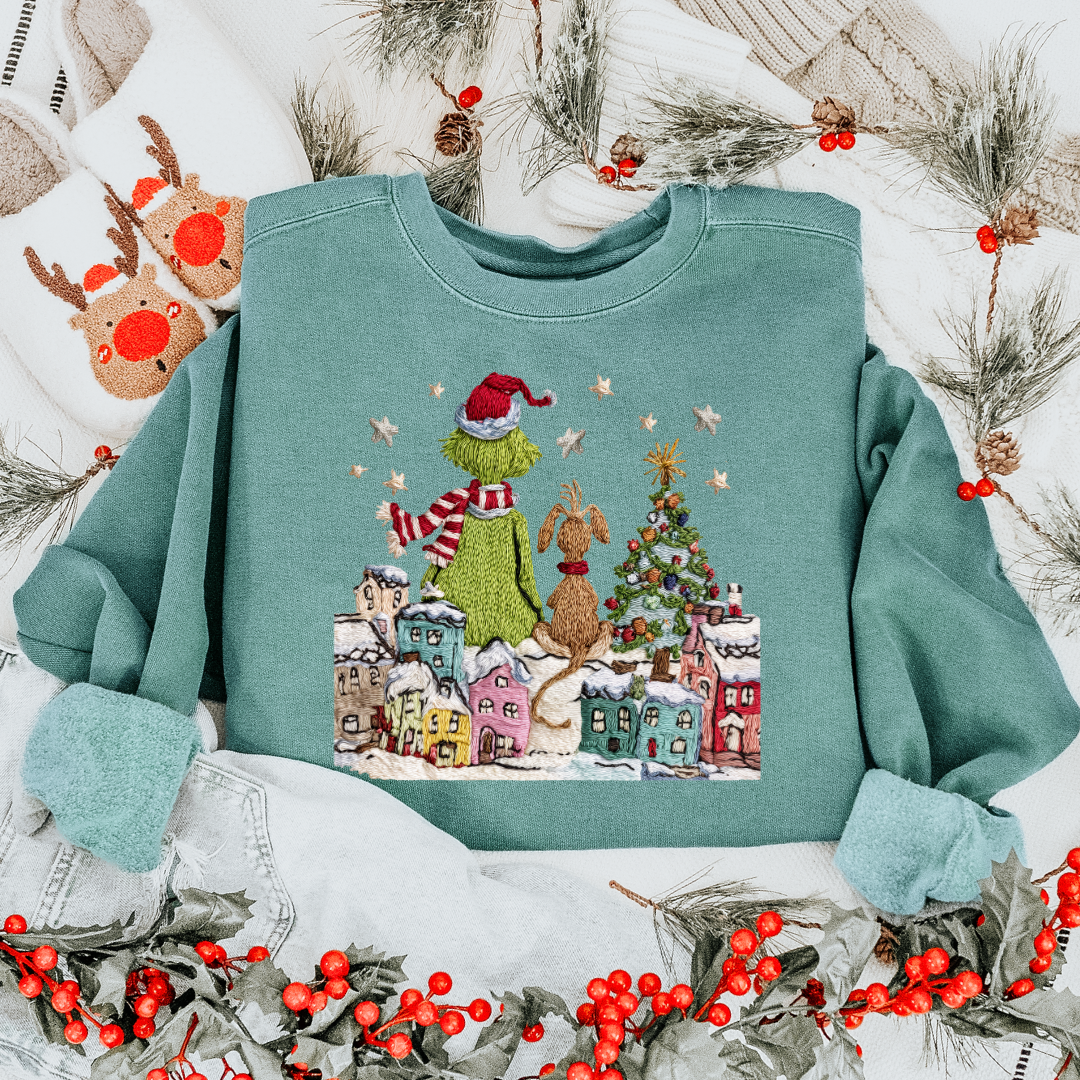 WHVILLE TOWN - CLEAR FILM SCREEN PRINT