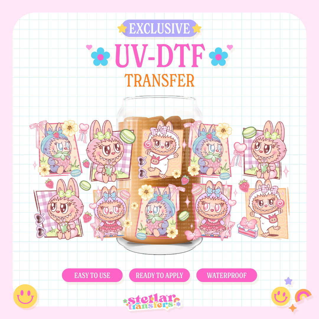 COQUETTE CUTIES BUBU EXCLUSIVE - 16 OZ UV DTF