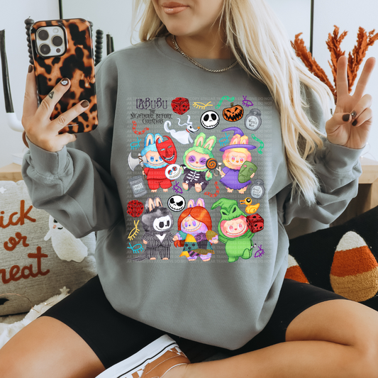 BUBBU NIGHTMARE EXCLUSIVE - CLEAR FILM SCREEN PRINT