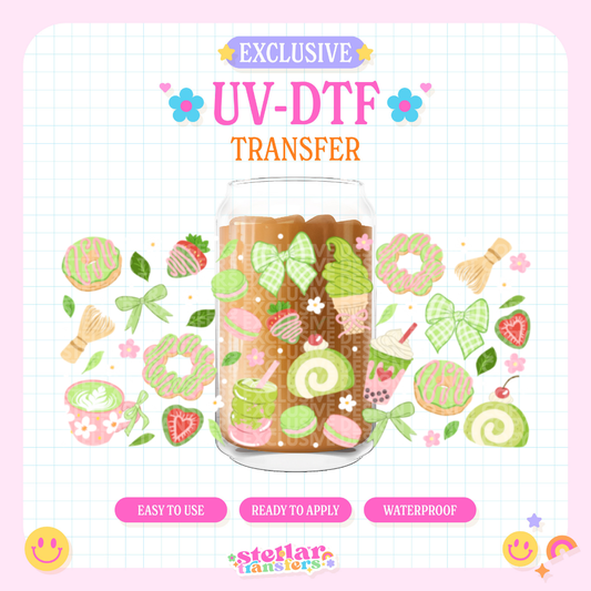EVERYTHING MATCHA EXCLUSIVE - 16 OZ UV DTF